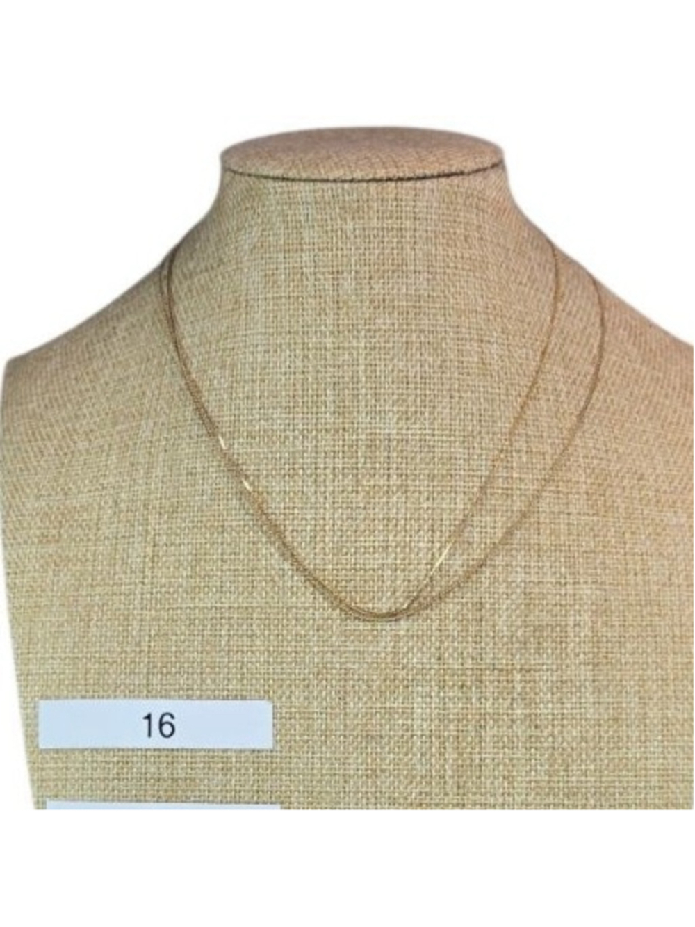 Vintage Trifari Gold Tone Serpentine Chain Necklace Classic Dainty 28 inch Long